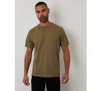 Threadbare Garfunkel Regular Fit T-Shirt Kaki Small Male