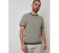 Threadbare Kntd T Brnwk Kaki Medium Male