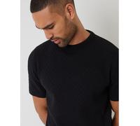 Threadbare Knitted T-Shirt Noir Large Male