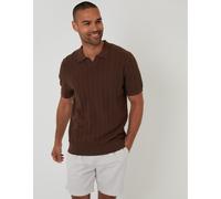 Threadbare Lynwood Knitted Top Noix de Grenoble Small Male