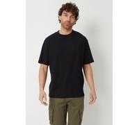 Threadbare Men's Batley Regular Fit T-Shirt Noir Large Male