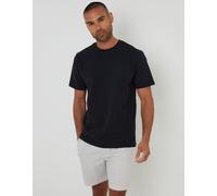 Threadbare Men's Regular Fit T-Shirt Noir Moyen Male