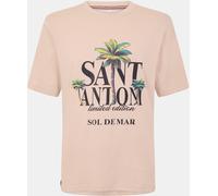 Threadbare Men's Regular Fit T-Shirt Pierre sombre Large Male