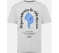 Threadbare Men's Tb Greenhill Regular Fit T-Shirt Ecru chiné Small Male