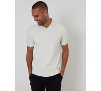 Threadbare Polo Alwin Knitted Top Écru Small Male