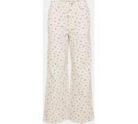 Threadbare Soleil Straight Leg Jeans Blanc 10 (S) Female