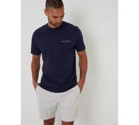Threadbare Stevenson Regular Fit T-Shirt Marine Small Male