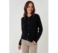 Threadbare Threadbare Black Button Up Knitted Cardigan