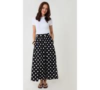 Threadbare Threadbare Black Jersey A-Line Maxi Skirt Black EU 40 (UK 12)