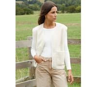 Threadbare Threadbare Cream Reversible Borg Gilet