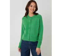 Threadbare Threadbare Light Green Button Up Knitted Cardigan