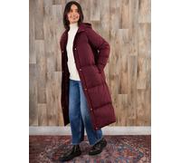Threadbare Threadbare Red Maxi Puffer Jacket