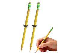 Threaded Pencil Set - 2-Piece Focus Aid, Fidget Writing Tool, Ergonomic Gri