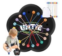 Threading Rope Puzzle, Twisted Rope Sorting Toys, Lacing Toys, Rope Brain Teaser, Interactive Board Game, Rope Jigsaw Puzzle, Brain Teaser for Adults, Puzzle Game for Kids