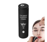 Threading String des sourcils d'une cartographie pré-in-in-noire, modélisation des sourcil de précision | Marqueur de beauté pour la conception du sourcil, Guide dus souverain tatouage Hall, un out