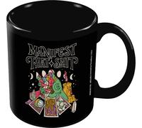 Threadless - Tasse à café "Manifeste" PM11372 (Taille unique) (Noir)