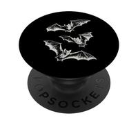 Three Bats Y2K Vintage Années 90, Gothic Grunge Dark Art PopSockets PopGrip Adhésif