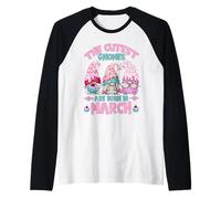 Three Birthday Gnomes for Women Who are Born in March Manche Raglan