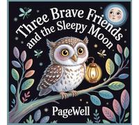Three Brave Friends and the Sleepy Moon - Kids Story Book: A Magical Night Adventure with Luna, Miko & Pippa