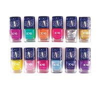 Three Cheers for Girls - Celestial Lot de 12 Vernis à Ongles Tour - Kit de Vernis à Ongles pour Filles et Adolescentes - Contient 12 Couleurs Vives - Vernis à Ongles Non Toxique pour Enfants - A