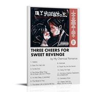 Three Cheers for Sweet Revenge My Chemical Romance Album Peinture à l'huile avancée avec fonctions imperméables, anti-salissure et anti-décoloration sont adaptées pour la décoration dans les salons