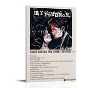 Three Cheers for Sweet Revenge-My Chemical RomanceArt Peinture décorative imperméable et résistante aux taches, peinture murale pour salon, bureau, café, installation facile, facile à nettoyer, cadeau