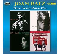 Three Classic Albums Plus (Joan Baez / Joan Baez Vol 2 / In Concert - Part 1)