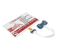 Three Color 7.5inch E-Paper Display Hat B 800×480 Pixels 3.3V/5V E-Ink Display epaper Screen for Raspberry Pi 4B/3B+/3B/2B/Zero/Zero W/Zero WH, Jetson Nano,Arduino, SPI Interface