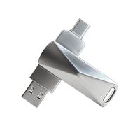 THREE COLOUR DOGFISH SSD Externe 256Go, USB 3.2 et USB-C Dual, 560Mo/s Lecture, Portable Compatible avec iPhone 15/16/17/Mac/Android/Ordinateur Portable