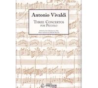 Three concertos for piccolo -livre +partition