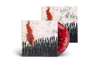 Three Days Grace - Alienation Red with Black Splatter Vinyl LP (signed insert), Three Days Grace