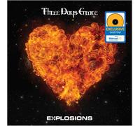 Three Days Grace – Explosions – Vinyle LP doré (RCA)