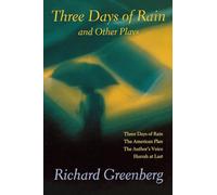 Three Days of Rain and Other Plays