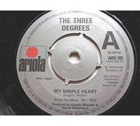 Three Degrees - Three Degrees My Simple Heart 7" Ariola ARO202 EX 1979