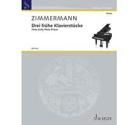 Three Early Piano Pieces: First edition. piano.