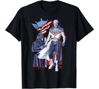 Three Feather ADU 4Th of July Cody Rhodes T Shirt rétro avec Poster Americana Black XL