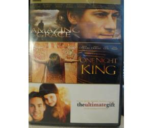 Three Feature Films: Amazing Grace, One Night with the King, The Ultimate Gift