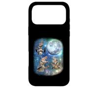 Three Gator Moon 3 Hurling Animals Funny Weird Cursed Coque pour iPhone 17 Pro Max