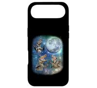 Three Gator Moon 3 Hurling Animals Funny Weird Cursed Coque pour iPhone Air