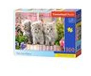Three Grey Kittens, Puzzle 300 Teile - Castorland G