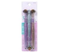 Three-Headed Toothbrush, Multi-Sided Travel Toothbrush with Triple Angle Design, Boost Sensory Abilities, Effective Cleaning for Adults and Children, Compact Modern Care Tool, 7.28 Inches