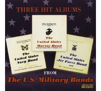 Three Hit Albums From the Us Military Bands by Navy United States Marine & Air Force Bands