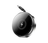 Three-In-One Retractable Wireless Charging Cable, Designed for Travel W6T2