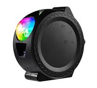 Three-in-one Water Pattern Starry Sky Light Touch Starry Sky Projector Graffiti Smart Starry Sky Light Atmosphere Night Light Home Theater Projector (Color : White Size : WiFi Model) (Black WIFI mode