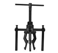 Three Jaw Bearing Puller | 0.6 - 1.8 Inch Gear Extractor Tool | Automotive Bearing Removal Kit for Flywheel / Motorcycle / Pump | Carbon Steel Construction, 220mm Length