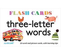 Three-Letter Words - Flash Cards: 50 word and picture cards, with learning tips