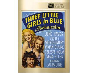Three Little Girls in Blue