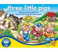Orchard Toys Three Little Pigs Game & What's the Time, Mr Wolf Game