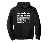 Three Peaks a atteint Ben Nevis Scafell Pike Snowdon Sweat à Capuche