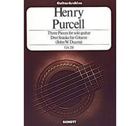 Three Pieces: Prelude - Aria - Rondo. guitar.